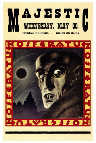 Nosferatu, a Symphony of Horror 27 x 40 Movie Poster - Style A