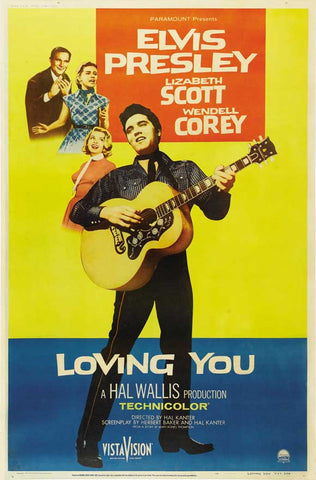 Loving You 11 x 17 Movie Poster - Style B