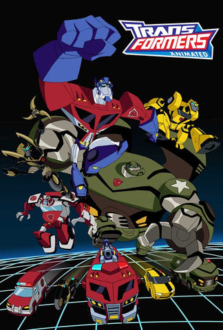 Transformers: Animated 11 x 17 Movie Poster - Style B