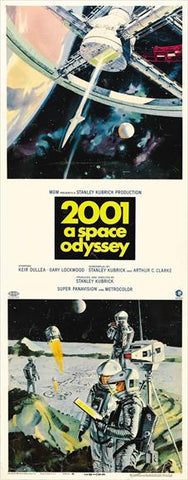 2001: A Space Odyssey 14 x 36 Movie Poster - Insert Style A