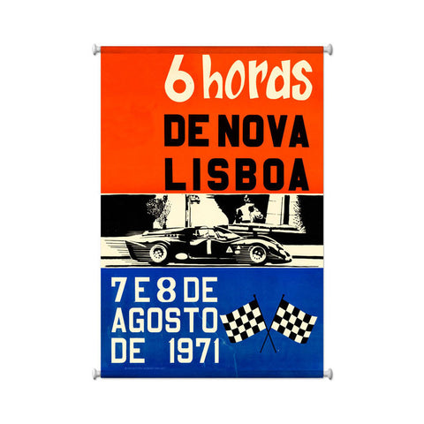Lisboa Metal Sign Wall Decor 25 x 38