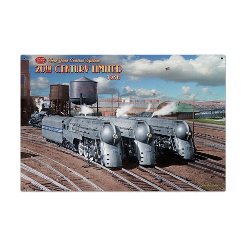 20th Century Trio Metal Sign Wall Decor 36 x 24