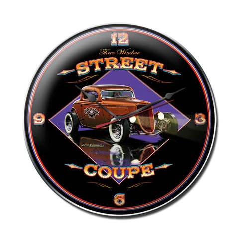 Street Coupe Metal Sign Wall Decor 14 x 14