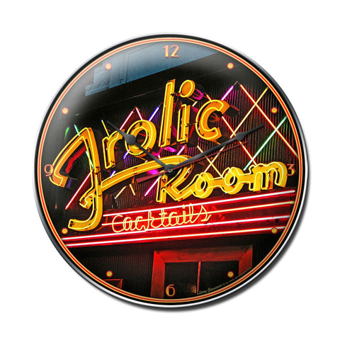 Frolic Room Metal Sign Wall Decor 14 x 14