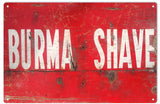 Vintage Burma Shave Barber Sign