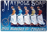 Vintage Maypole Soap Sign