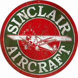 Vintage Sinclair Sign 14 Round