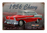 Vintage 1956 Chevy Bel Air Sign