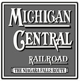 Michigan Central Railroad Sign 12x12