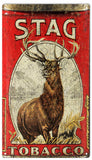 Vintage Stag Tobacco Sign 8x14