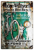 Rudge Whitworth Bicycle Sign