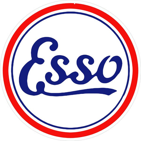 ESSO Motor Oil Sign 14 Round