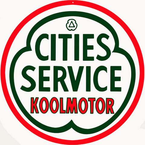 Koolmotor Service Sign 14 Round