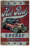 Hot Rod Garage Sign Garage Art
