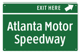 Atlanta Motor Speedway Sign