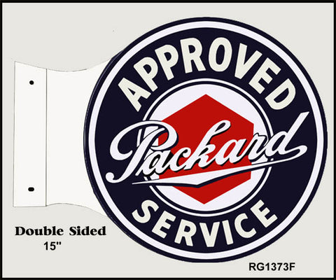 Packard Flange Service Sign 15x171/2