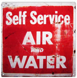 Vintage Air And Water Automobile Sign 12x12