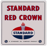 Standard Red Crown Sign 12x12