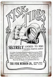 Vintage Fisk Tires Sign