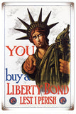 Vintage Liberty Bond Sign