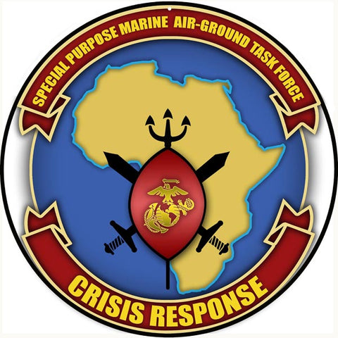 Crisis Response Marine Metal Sign