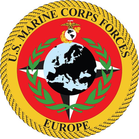 US Marines Europe Sign 14 Round