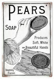 Vintage Pears Soap Sign