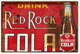 Vintage Red Rock Cola Sign