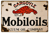 Vintage Gargoyle Mobiloil Sign