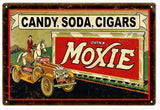 Vintage Moxie Drink Sign