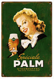 Vintage Palm Beer Sign