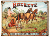 Vintage Buckeye Sign 9x12