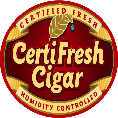 Certi Fresh Cigar Metal Sign