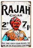 Vintage Rajah Cigar Sign