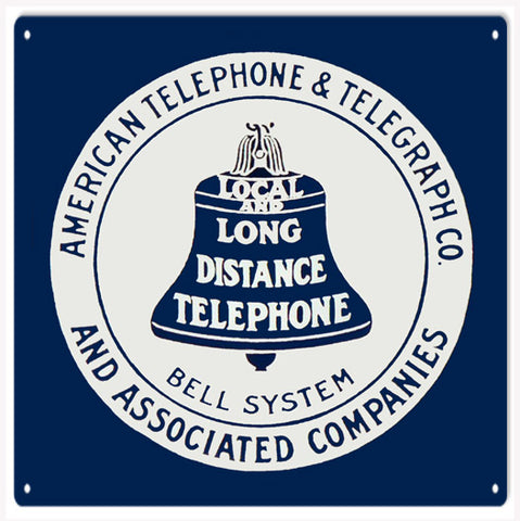 Bell System Metal Sign