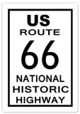Route 66 12x18 Sign