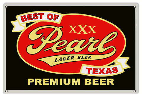 Pearl Premium Beer Sign