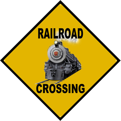 RPR Railroad Crossing Sign