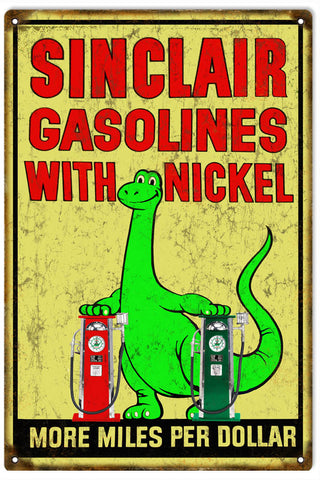 Vintage Sinclair Gasoline Sign