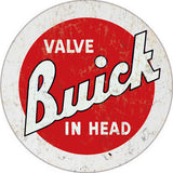 Vintage Buick Sign 14 Round