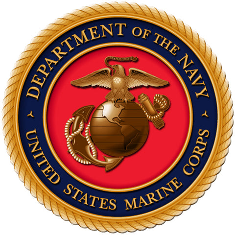Department Of Navy United States Marine Corps Department Of navy Metal Sign
