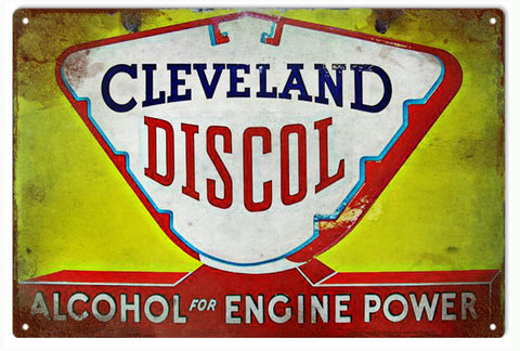 Vintage Time Honored Gasoline Sign
