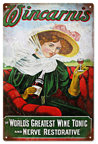 Vintage Wincarnis Bar Metal Sign