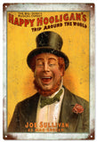 Vintage Happy Hooligans Circus Sign