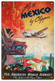 Vintage Pan American Airline Sign