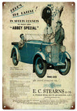 Vintage Sports Hornets Automobile Sign