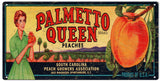 Vintage Palmetto Peaches Sign