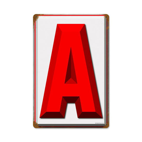 A Metal Sign Wall Decor 12 x 18