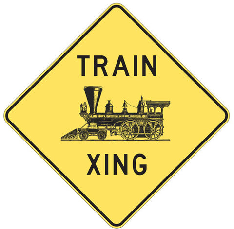 RR-1 Railroad Xing Sign