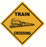 Train Crossing Sign 12x12